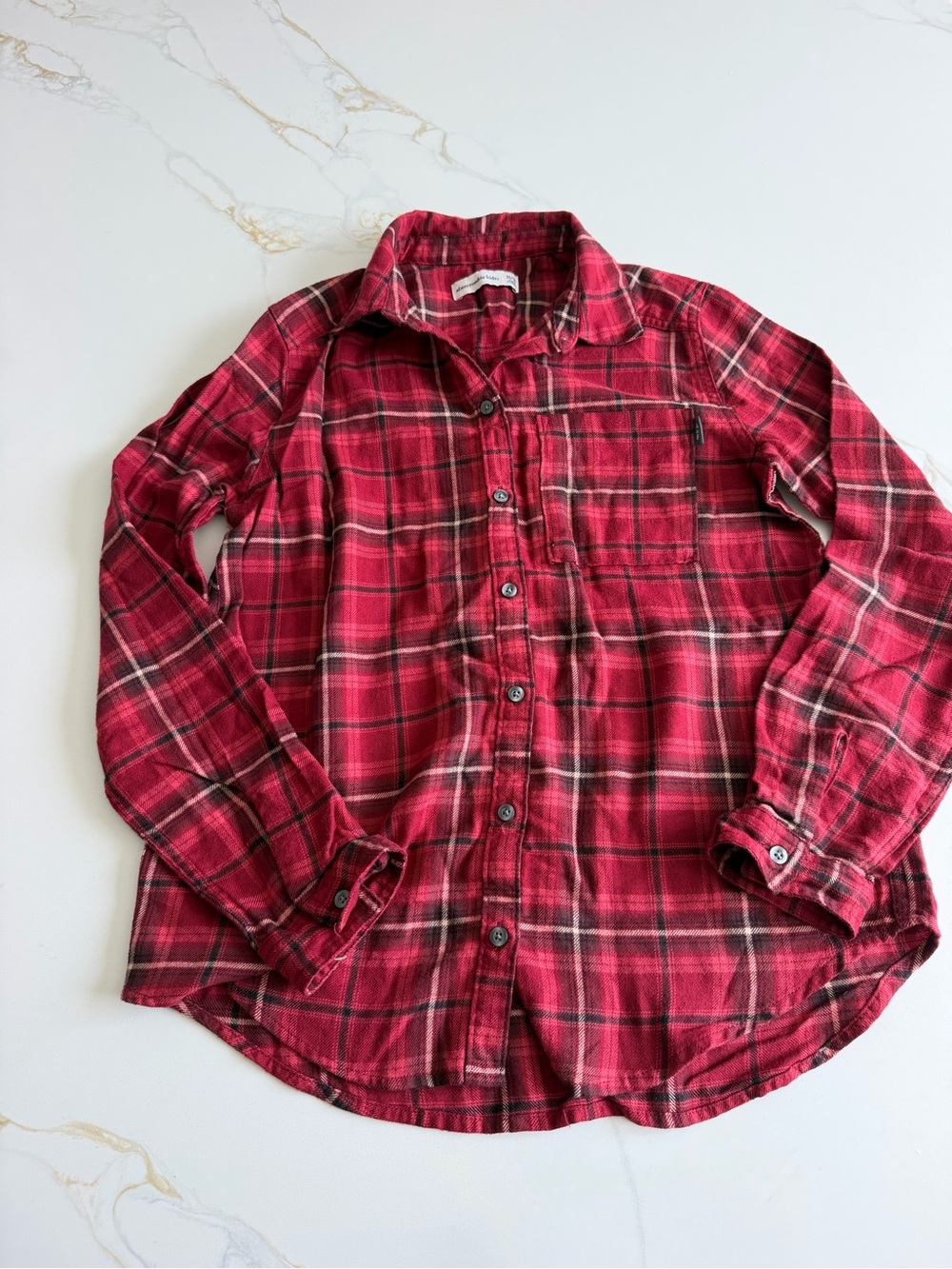 Abercrombie Plaid Button Up